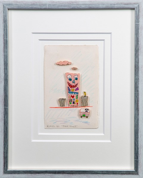 PINK HOUSE (1982) UNIKAT- JAMES RIZZI