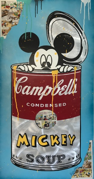 MICKEY SOUP BLUE - ALUMINIUM