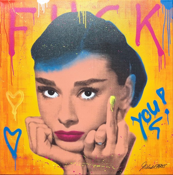 AUDREY FK YOU - FINE ART EDITION - MICHEL FRIESS