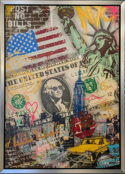 NY BIG POPART DOLLAR - MICHEL FRIESS