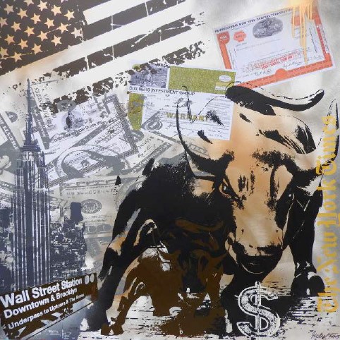 WALLSTREET STIER - ALUMINIUM - Michel Friess