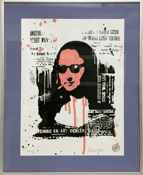 SMOKING MONA LISA - MICHEL FRIESS