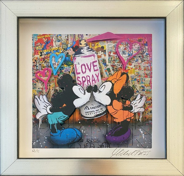 MICKEY LOVESPRAY MINI - FINE ART EDITION - 3D