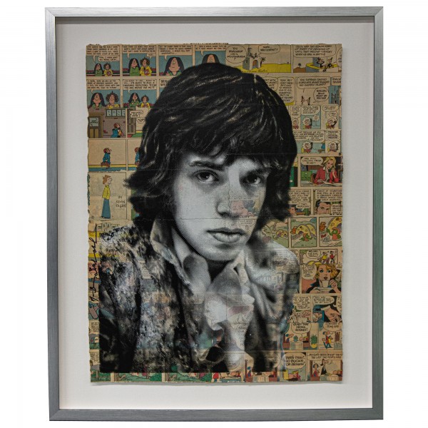 MICK JAGGER (2016) UNIKAT - MR. BRAINWASH