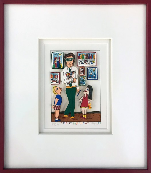 ME AT MY SHOW (1989) - JAMES RIZZI