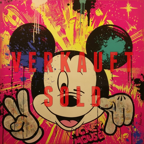 MICKEY SPLASH - CANVAS
