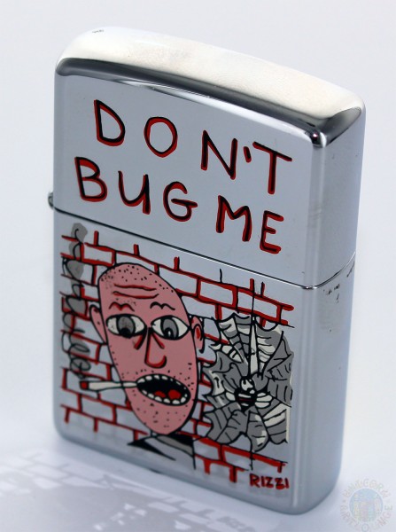 James Rizzi Zippo Feuerzeug DON'T BUG ME