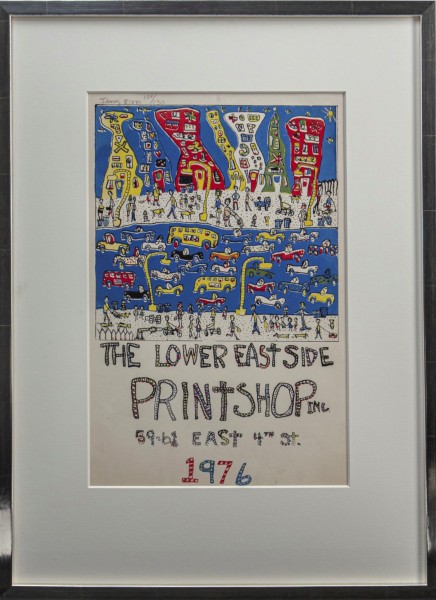 THE LOWER EASTSIDE PRINTSHOP (1976) - JAMES RIZZI