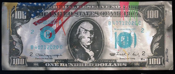 100 DOLLAR BILL - MICHEL FRIESS