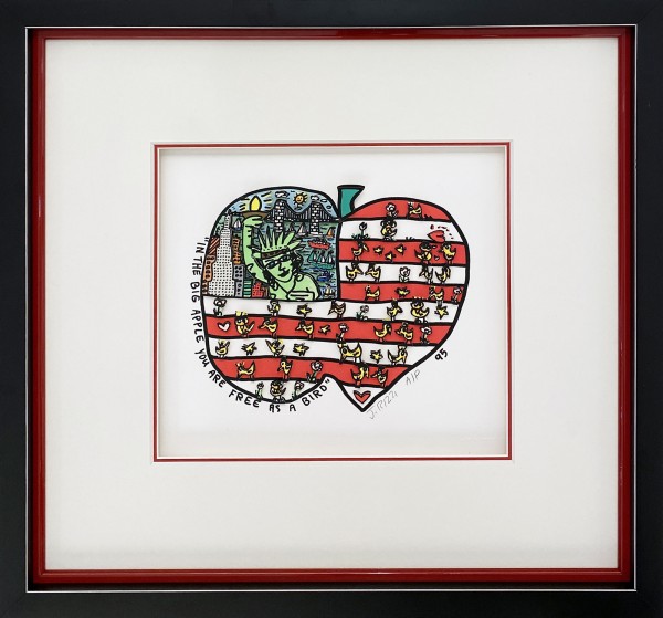 IN THE BIG APPLE YOU ARE FREE AS A BIRD (1995) - JAMES RIZZI