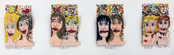 GLAD SAD MAD BAD (1982) - JAMES RIZZI