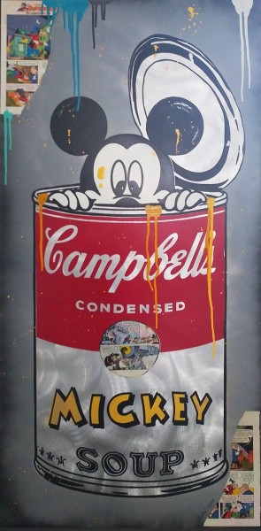 MICKEY SOUP GREY - ALUMINIUM