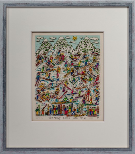 TOO MANY PEOPLE GOING SKING (1989) - JAMES RIZZI