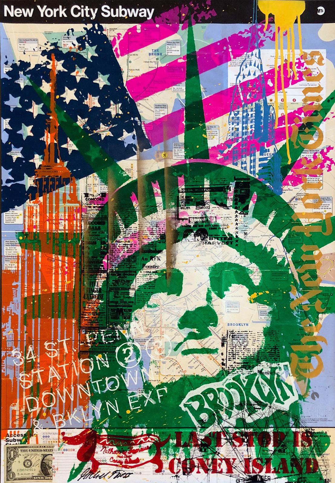 united states map photo collage