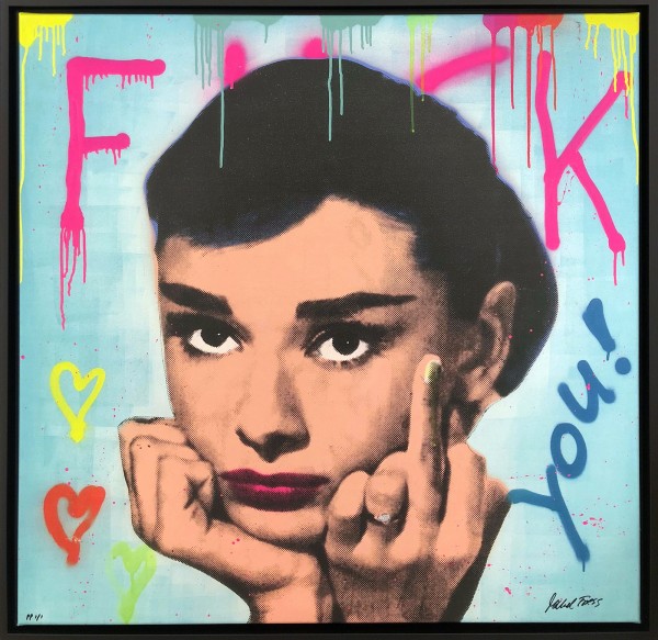AUDREY FK YOU - FINE ART EDITION - MICHEL FRIESS