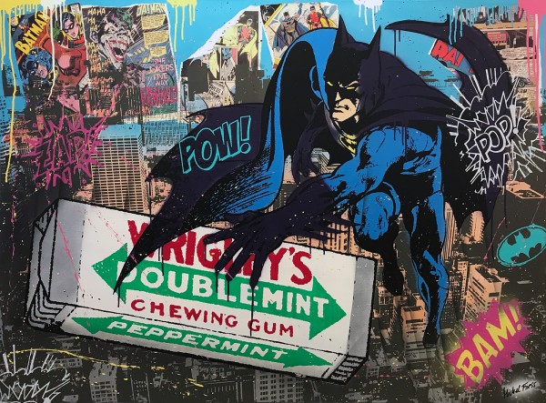 BATMAN WRIGLEY'S - CANVAS