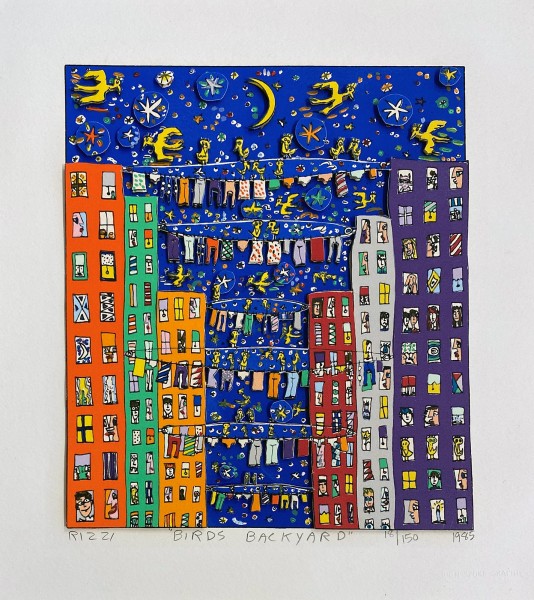 BIRDS BACKYARD (1985) - JAMES RIZZI