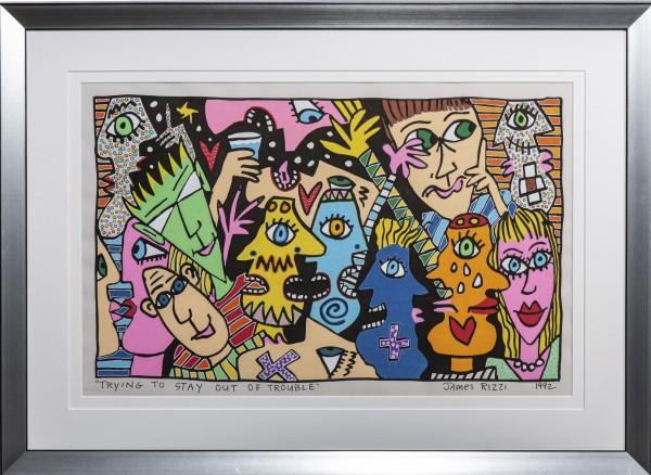 TRYING TO STAY OUT OF TROUBLE - UNIKAT (1992) - JAMES RIZZI