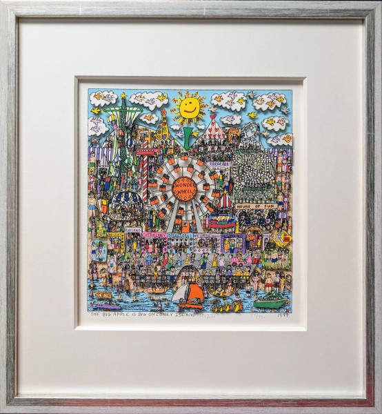 THE BIG APPLE IS BIG ON CONEY ISLAND (1999) - JAMES RIZZI