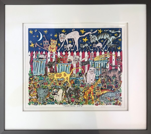 JUNKYARD CATS (1989) - JAMES RIZZI