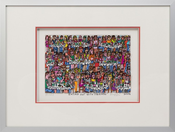 EATING OUT WITH FRIENDS (2008) - JAMES RIZZI