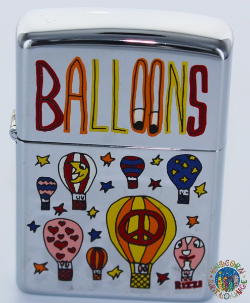 James Rizzi Zippo Feuerzeug BALLOONS