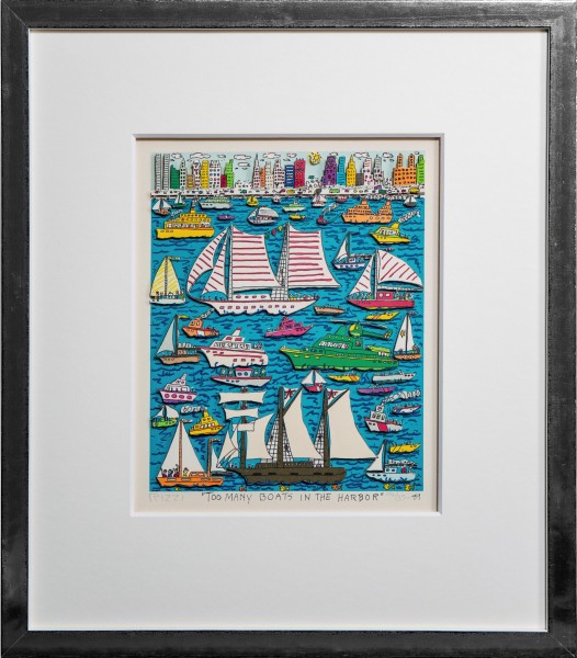 TOO MANY BOATS IN THE HARBOR (1989) - JAMES RIZZI