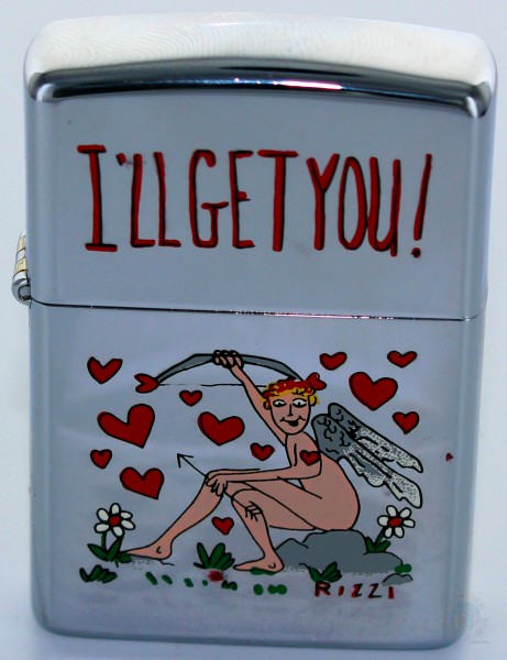 James Rizzi Zippo Feuerzeug I'LL GET YOU