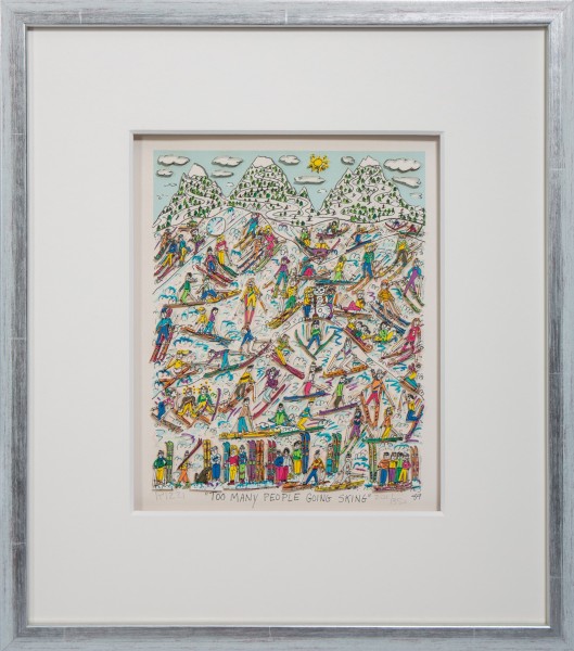 TOO MANY PEOPLE GOING SKING (1989) - JAMES RIZZI