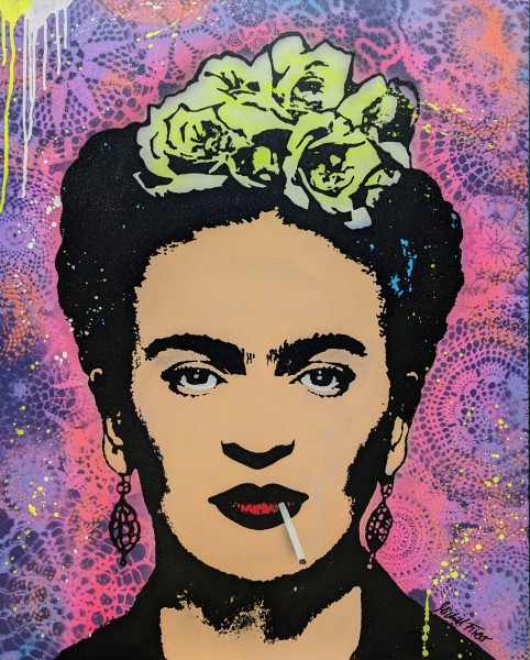 FRIDA SMOKING - MICHEL FRIESS