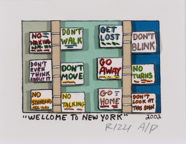 WELCOME TO NEW YORK (2002) - JAMES RIZZI