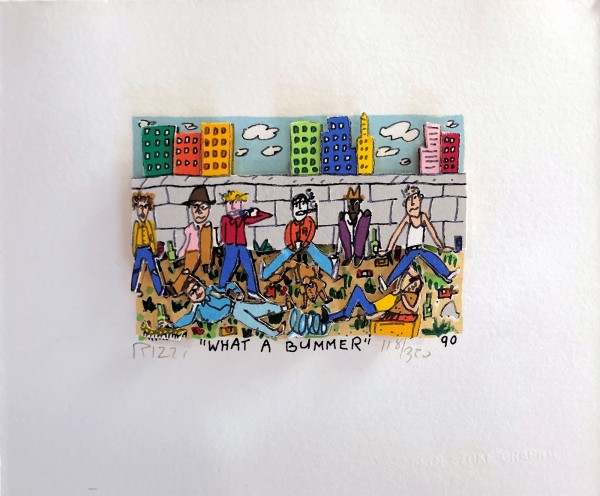 WHAT A BUMMER (1990) - JAMES RIZZI