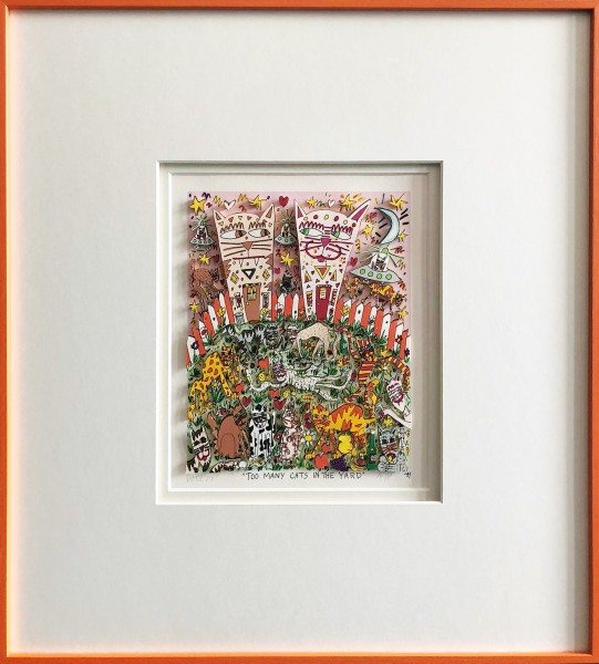 TOO MANY CATS IN THE YARD (1989) - JAMES RIZZI