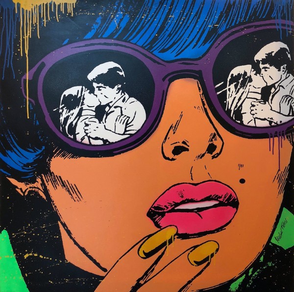 POP ART WOMAN - MICHEL FRIESS