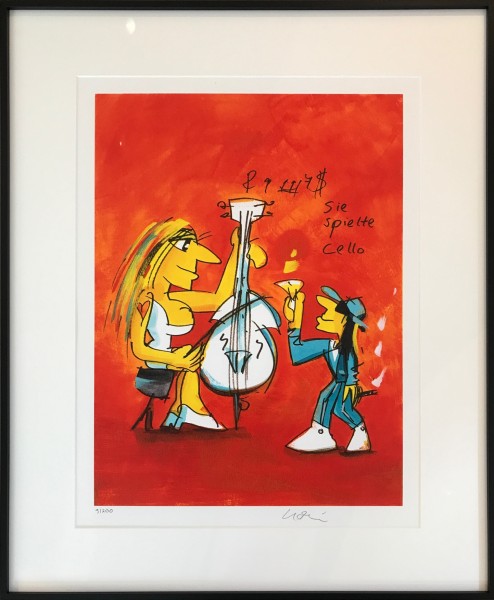 SIE SPIELTE CELLO 9 / 200 - UDO LINDENBERG