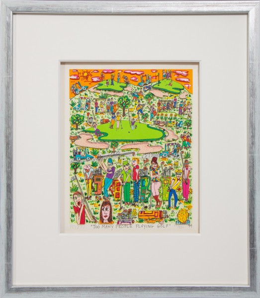 TOO MANY PEOPLE PLAYING GOLF (1989) - JAMES RIZZI