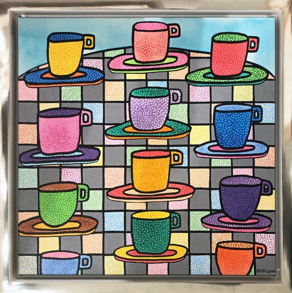 THE MOST COLORFUL CUPS OF COFFEE (2017) - JAMES RIZZI