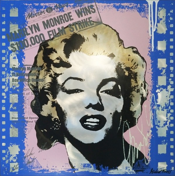 MARILYN CINEMA BLUE - MICHEL FRIESS