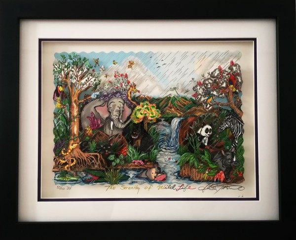 SERENITY OF THE WILDLIFE (2004) - CHARLES FAZZINO
