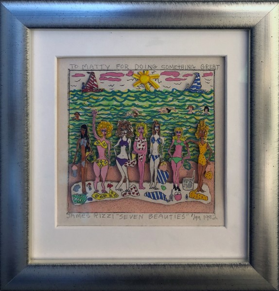 SEVEN BEAUTIES (1982) - JAMES RIZZI - NUMMER 1 / 99 - MIT WIDMUNG