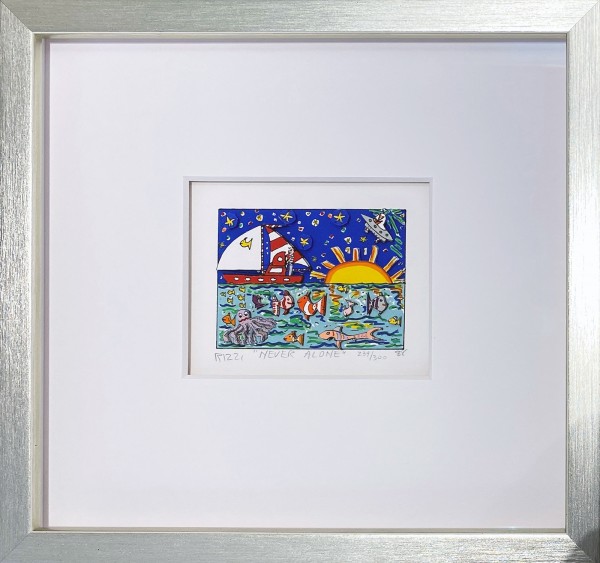 NEVER ALONE (1988) - JAMES RIZZI
