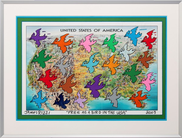 FREE AS A BIRD IN THE USA - UNIKAT (2003) - JAMES RIZZI