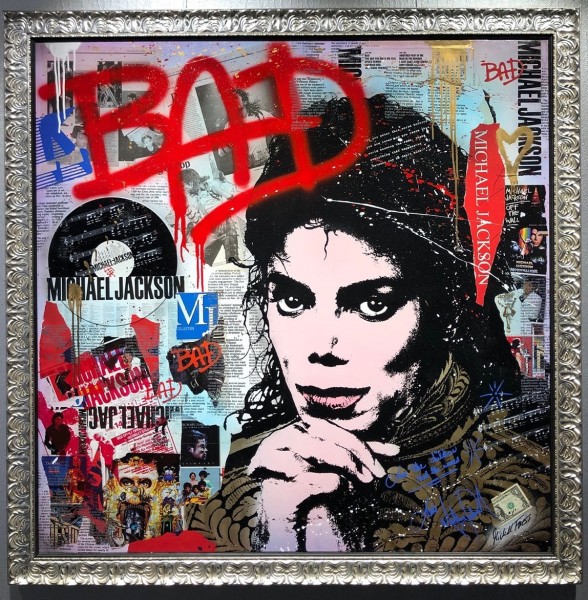 Audrey Collage Canvas