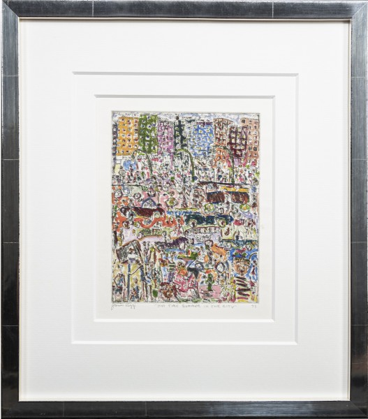 HOT TIME SUMMER IN THE CITY (1973) UNIKAT - JAMES RIZZI
