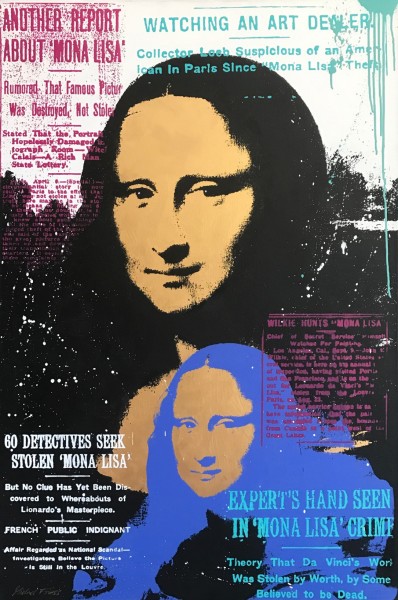 MONA LISA BLUE - MICHEL FRIESS